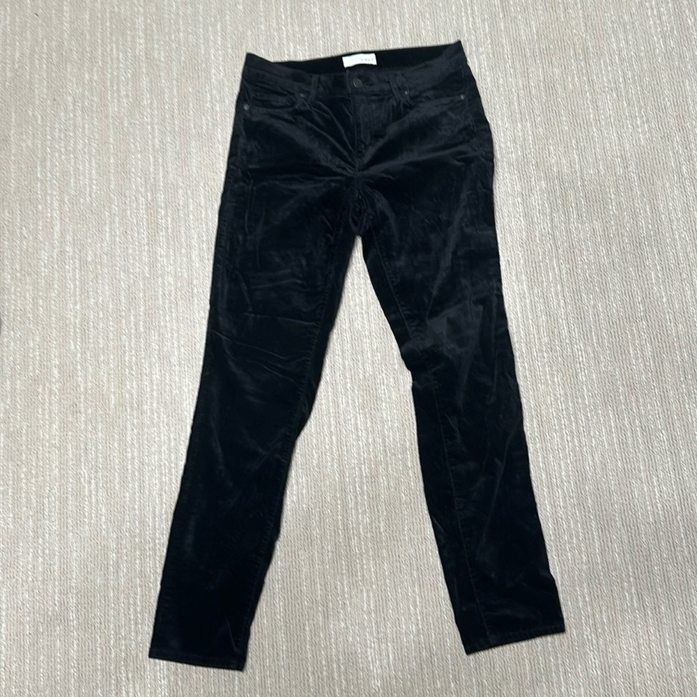 LOFT skinny velvet pants